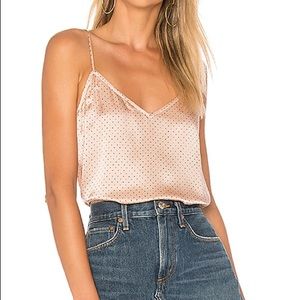 Equipment Layla silk polka dot cami - XS